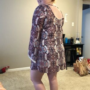 Patterned dress